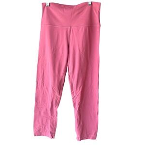 Lululemon Align Crop Leggings Pink Rose High Rise 21 Inch Size 8